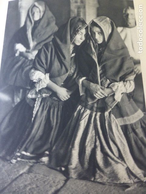 Coleccionismo: LAGARTERA TOLEDO LAGARTERANAS ANTIGUA LAMINA HUECOGRABADO A&Ntilde;OS 30