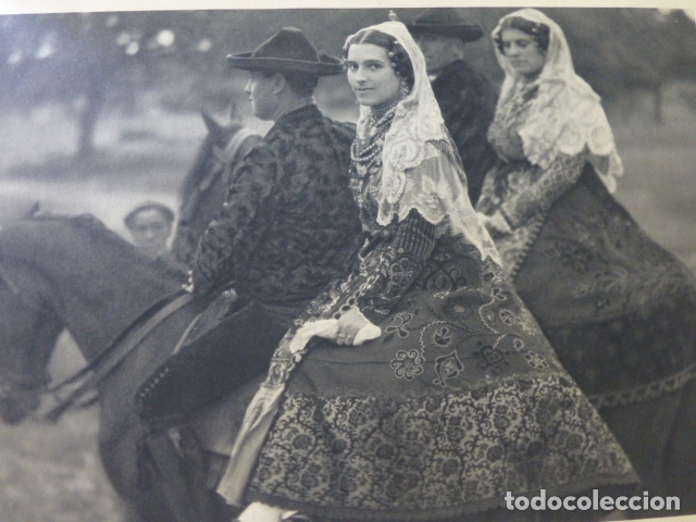 Coleccionismo: SALAMANCA GRUPAS CHARRAS ANTIGUA LAMINA HUECOGRABADO A&Ntilde;OS 30