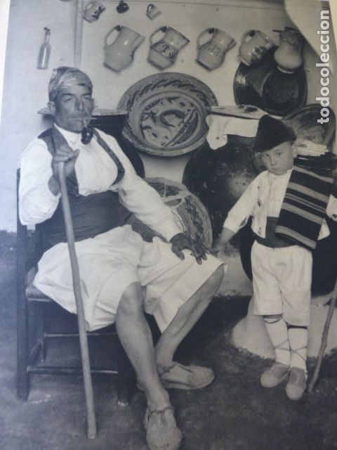 Sammelleidenschaft Papier: MURCIA TIPOS MURCIANOS DE LA HUERTA ANTIGUA LAMINA HUECOGRABADO A&Ntilde;OS 30