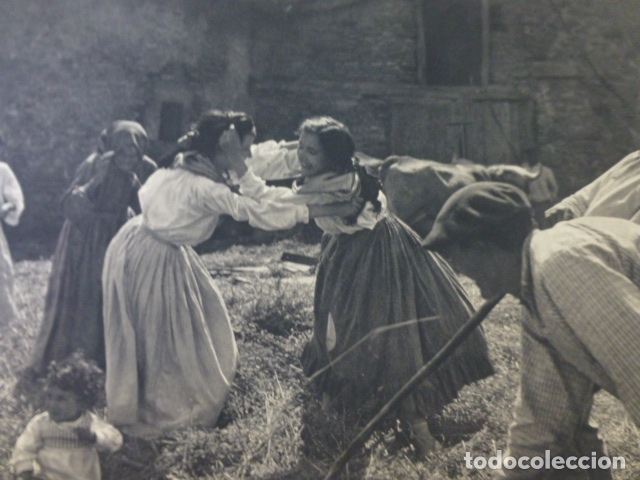 Collectionnisme: VITORIA ALAVA CAMPESINAS ANTIGUA LAMINA HUECOGRABADO A&Ntilde;OS 30