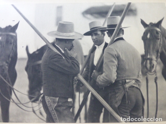 Coleccionismo: SEVILA GARROCHISTAS ANTIGUA LAMINA HUECOGRABADO A&Ntilde;OS 30