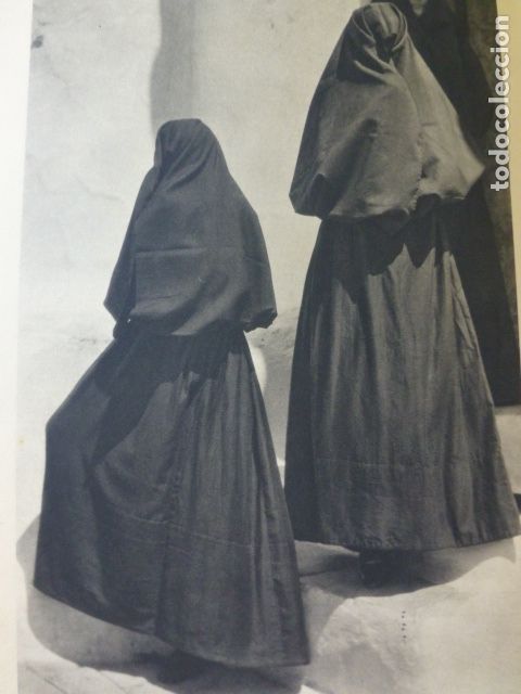 Collectionnisme: VEJER CADIZ TIPO DE MUJER ANTIGUA LAMINA HUECOGRABADO A&Ntilde;OS 30