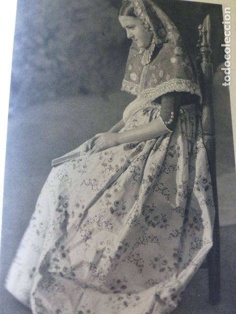 Collectionnisme: MALLORCA MALLORQUINA EN TRAJE DE FIESTA ANTIGUA LAMINA HUECOGRABADO A&Ntilde;OS 30
