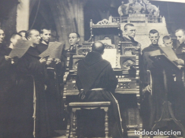 Sammelleidenschaft Papier: GUADALUPE CACERES CORO DE NOVICIOS ANTIGUA LAMINA HUECOGRABADO A&Ntilde;OS 40