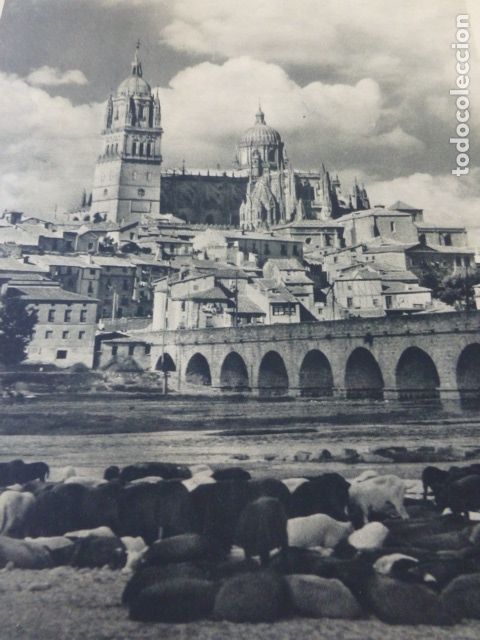 Colecionismo: SALAMANCA CATEDRAL ANTIGUA LAMINA HUECOGRABADO A&Ntilde;OS 40