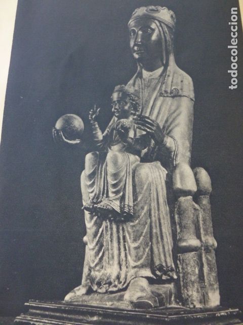 Collecting paper: MONTSERRAT BARCELONA LA MORENETA ANTIGUA LAMINA HUECOGRABADO A&Ntilde;OS 40