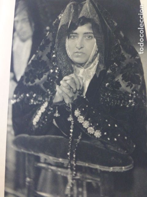 Collecting paper: .CANDELARIO SALAMANCA DEVOTA ANTIGUA LAMINA HUECOGRABADO A&Ntilde;OS 40