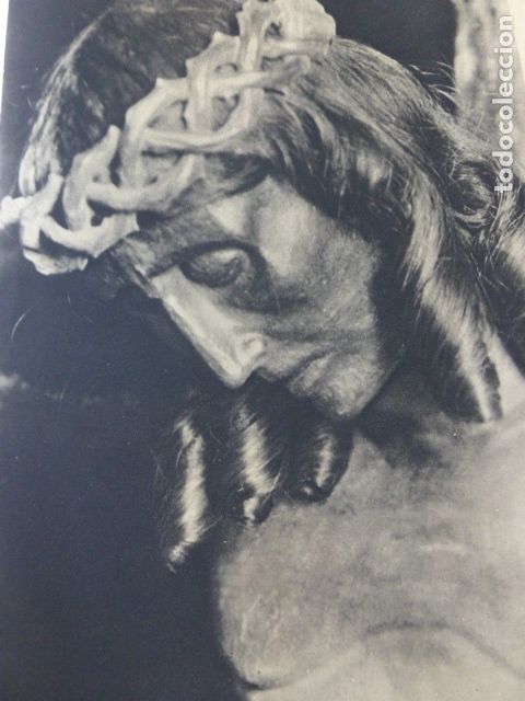 Coleccionismo: LEZO GUIPUZCOA CRISTO ANTIGUA LAMINA HUECOGRABADO A&Ntilde;OS 40