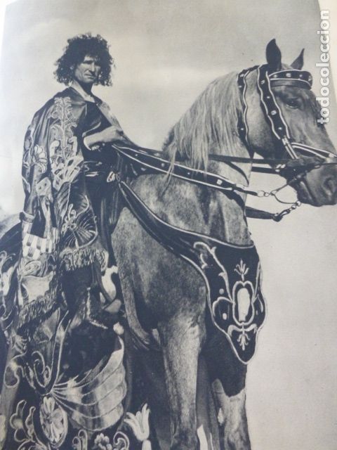 Coleccionismo: LORCA MURCIA SEMANA SANTA PERSONAJE BIBLICO ANTIGUA LAMINA HUECOGRABADO A&Ntilde;OS 40