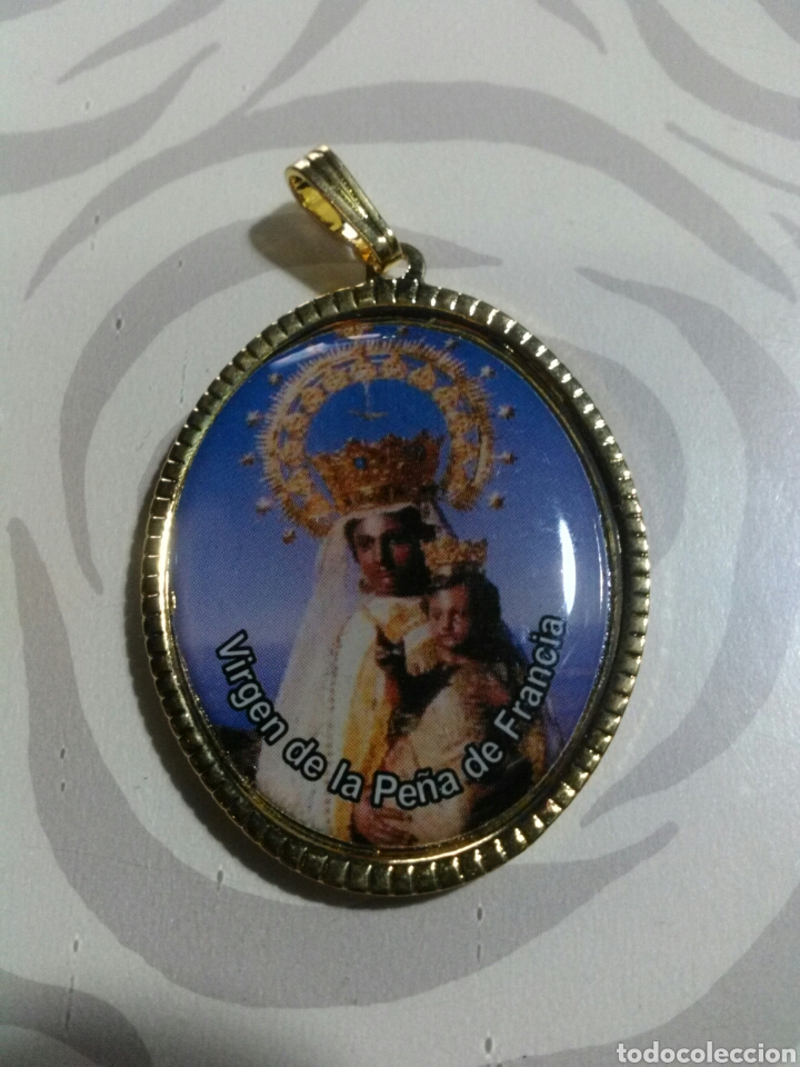 Coleccionismo: Medalla Virgen de la Pe&ntilde;a de Francia