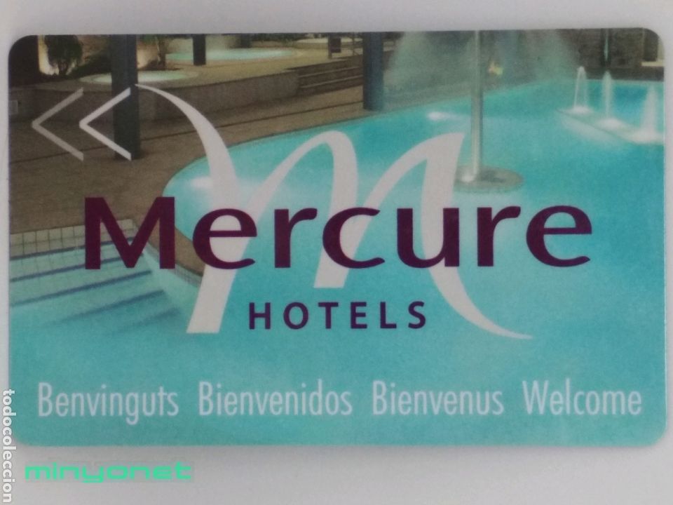Coleccionismo: Tarjeta llave de hotel Mercure Andorra