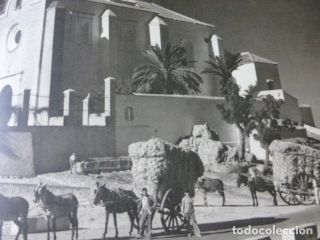 Coleccionismo: CARMONA SEVILLA ERMITA ANTIGUA LAMINA HUECOGRABADO A&Ntilde;OS 50