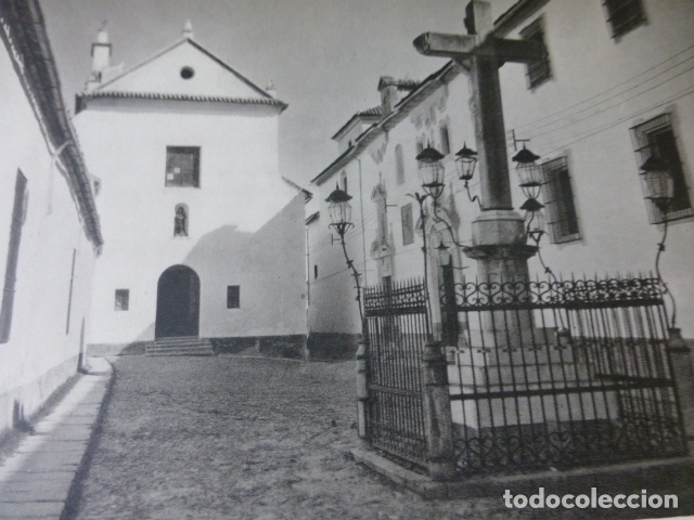 Coleccionismo: CORDOBA PATIO DE LOS FAROLES ANTIGUA LAMINA HUECOGRABADO A&Ntilde;OS 50