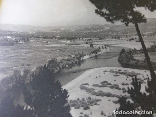 Coleccionismo: GALICIA VALLE DEL MI&Ntilde;O ANTIGUA LAMINA HUECOGRABADO A&Ntilde;OS 50