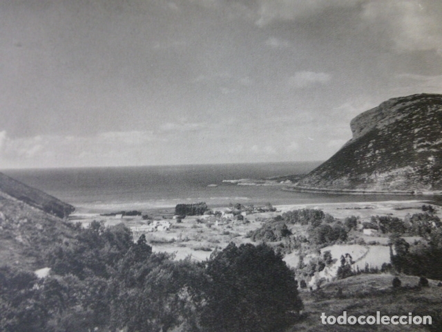 Coleccionismo: ORI&Ntilde;ON CANTABRIA VISTA ANTIGUA LAMINA HUECOGRABADO A&Ntilde;OS 50