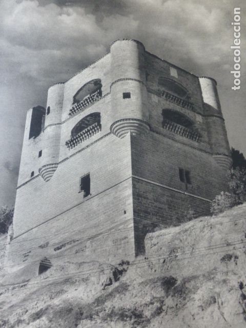 Coleccionismo: BENAVENTE ZAMORA CASTILLO CASTILLO ANTIGUA LAMINA HUECOGRABADO A&Ntilde;OS 50