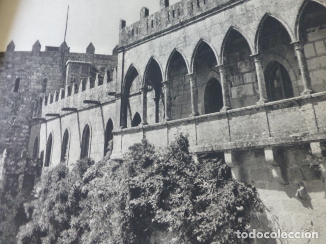 Coleccionismo: SOTOMAYOR ORENSE CASTILLO ANTIGUA LAMINA HUECOGRABADO A&Ntilde;OS 50