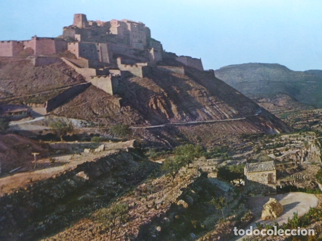 Collecting paper: CARDONA BARCELONA CASTILLO ANTIGUA LAMINA HUECOGRABADO A&Ntilde;OS 50