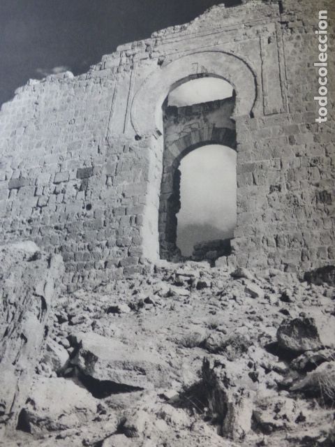 Collecting paper: GORMAZ SORIA CASTILLO ANTIGUA LAMINA HUECOGRABADO A&Ntilde;OS 50