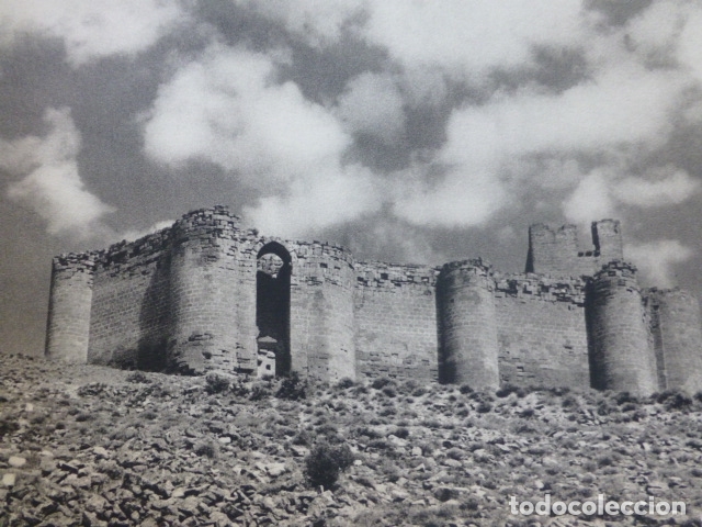 Collectionnisme: DAVALILLO LA RIOJA CASTILLO ANTIGUA LAMINA HUECOGRABADO A&Ntilde;OS 50