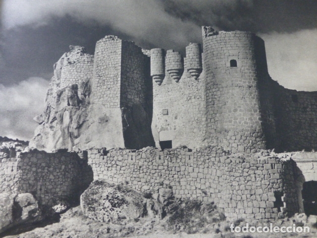 Coleccionismo: SOTALBO AVILA CASTILLO ANTIGUA LAMINA HUECOGRABADO A&Ntilde;OS 50