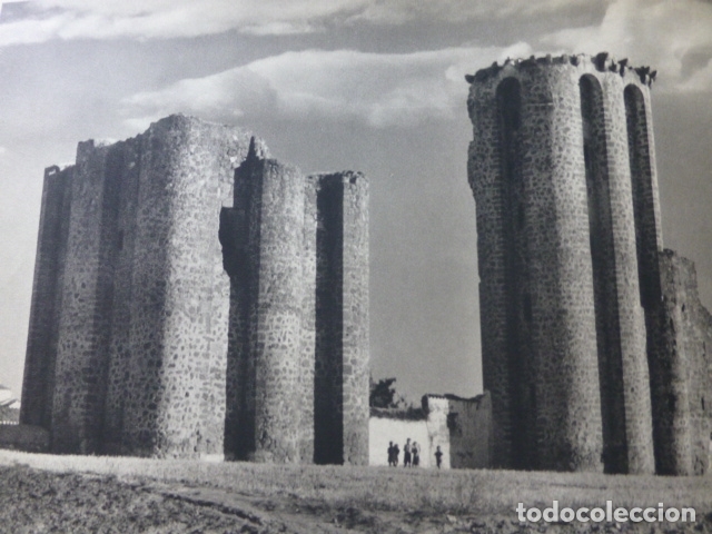 Collecting paper: POLAN TOLEDO CASTILLO ANTIGUA LAMINA HUECOGRABADO A&Ntilde;OS 50