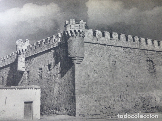 Coleccionismo: ORGAZ TOLEDO CASTILLO ANTIGUA LAMINA HUECOGRABADO A&Ntilde;OS 50