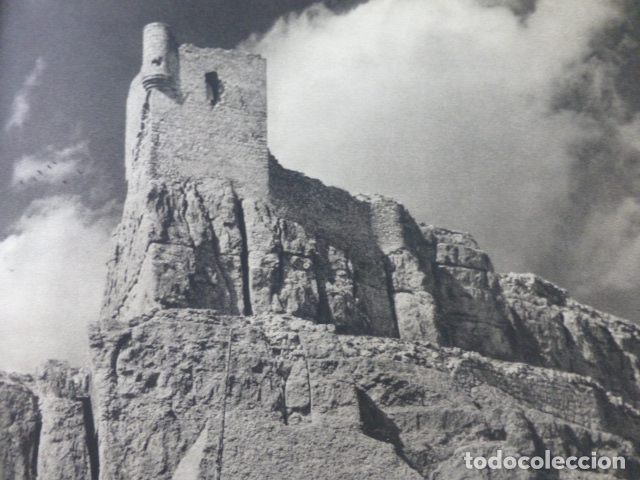 Coleccionismo: ATIENZA GUADALAJARA CASTILLO ANTIGUA LAMINA HUECOGRABADO A&Ntilde;OS 50
