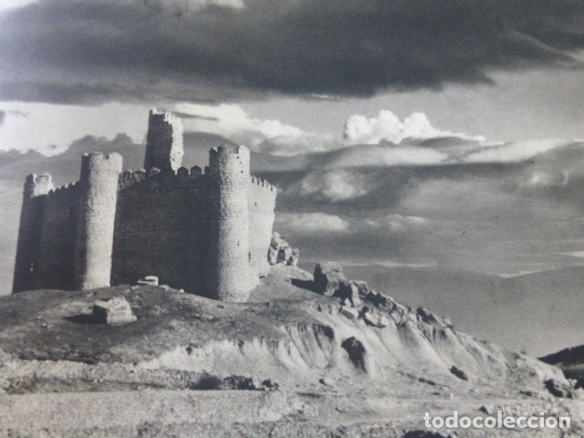 Coleccionismo: EMBID GUADALAJARA CASTILLO ANTIGUA LAMINA HUECOGRABADO A&Ntilde;OS 50