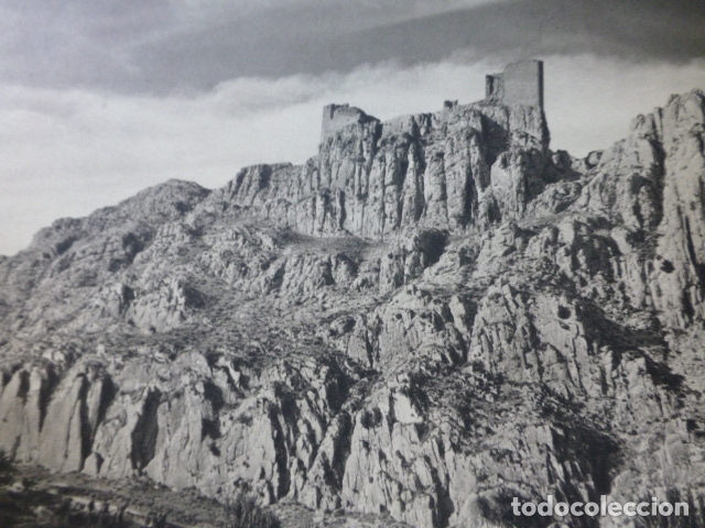 Sammelleidenschaft Papier: HUESA DEL COMUN TERUEL CASTILLO ANTIGUA LAMINA HUECOGRABADO A&Ntilde;OS 50