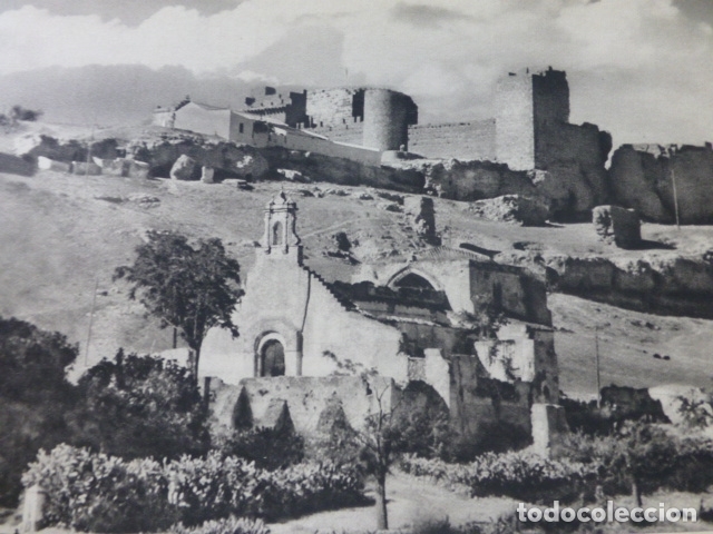Sammelleidenschaft Papier: CARMONA SEVILLA CASTILLO ANTIGUA LAMINA HUECOGRABADO A&Ntilde;OS 50