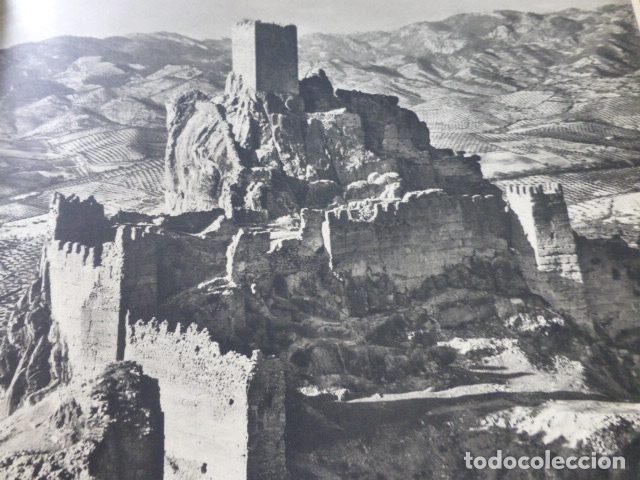 Sammelleidenschaft Papier: LA IRUELA JAEN CASTILLO ANTIGUA LAMINA HUECOGRABADO A&Ntilde;OS 50