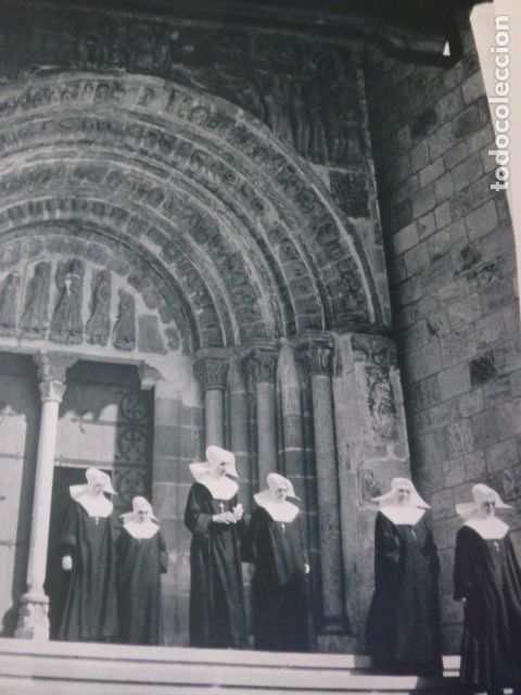 Coleccionismo: LEYRE NAVARRA MONASTERIO ANTIGUA LAMINA A&Ntilde;OS 60