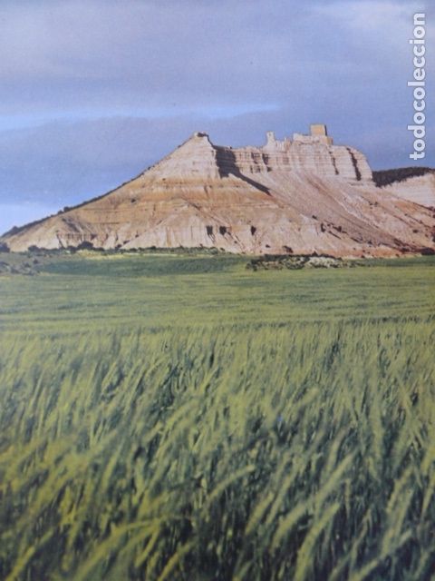 Coleccionismo: EJEA DE LOS CABALLEROS ZARAGOZA CASTILLO DE SORZ ANTIGUA LAMINA A&Ntilde;OS 60