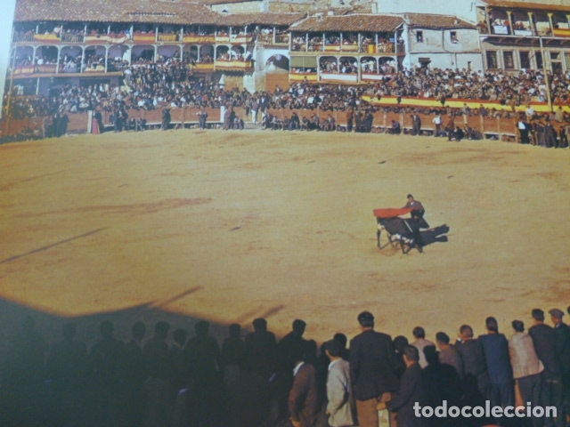 Coleccionismo: CHINCHON MADRID PLAZA DE TOROS ANTIGUA LAMINA A&Ntilde;OS 60