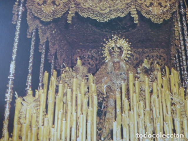Coleccionismo: SEVILLA SEMANA SANTA PROCESION DE LA MACARENA ANTIGUA LAMINA A&Ntilde;OS 50