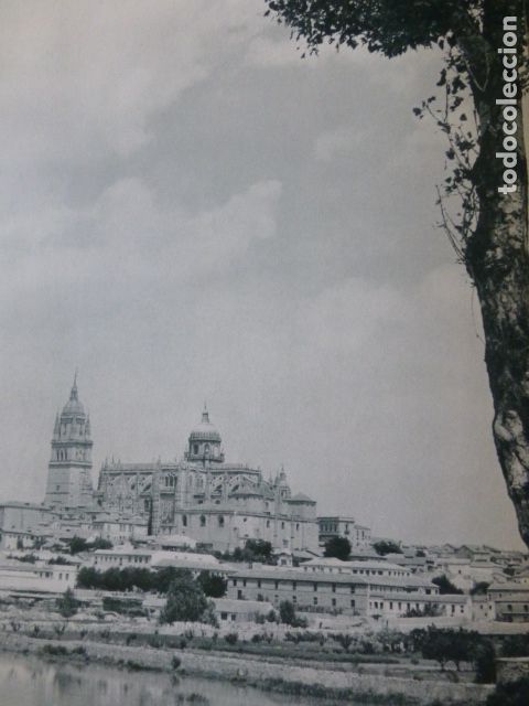 Coleccionismo: SALAMANCA VISTA ANTIGUA LAMINA A&Ntilde;OS 60