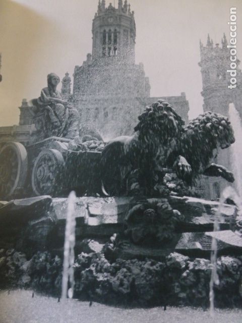Colecionismo: MADRID LA CIBELES ANTIGUA LAMINA A&Ntilde;OS 60