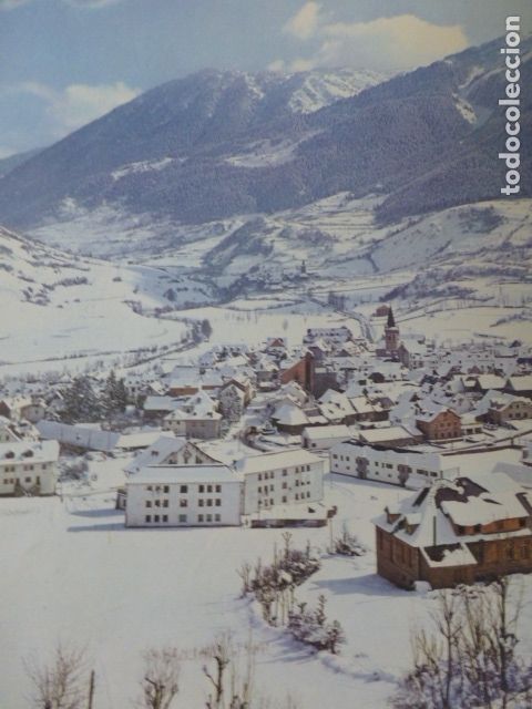 Collectionnisme: VIELLA VALLE DE ARAN LERIDA LLEIDA ANTIGUA LAMINA A&Ntilde;OS 60