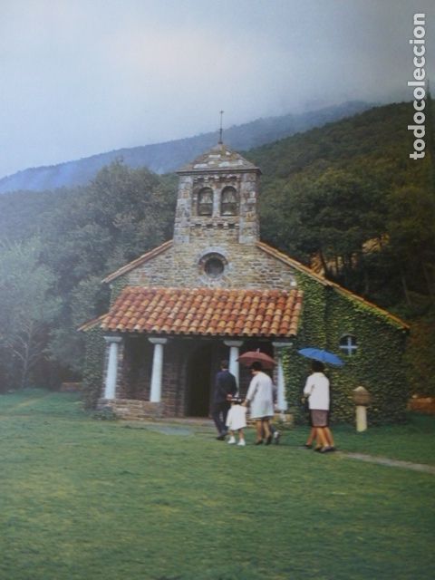 Collectionnisme: SAN BERNAT DE MONTSENY BARCELONA ERMITA ANTIGUA LAMINA A&Ntilde;OS 60