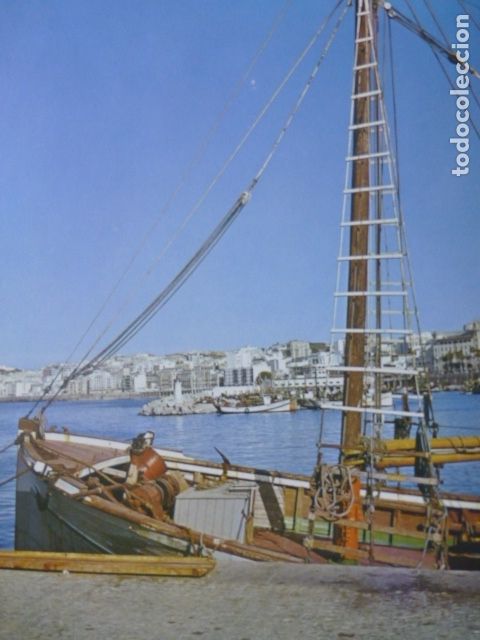 Collectionnisme: CEUTA EL PUERTO VISTA ANTIGUA LAMINA A&Ntilde;OS 50