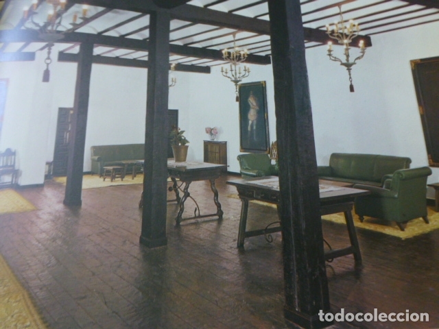 Collectionnisme: SANTILLANA DEL MAR PARADOR NACIONAL ANTIGUA LAMINA A&Ntilde;OS 50