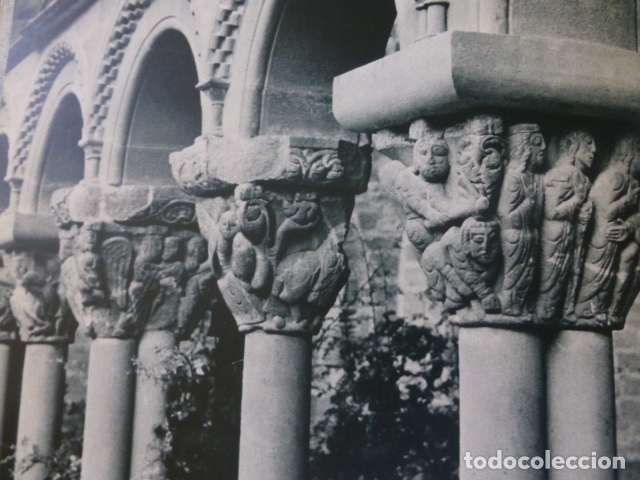 Collezionismo: SAN JUAN DE LA PE&Ntilde;A HUESCA ANTIGUA LAMINA A&Ntilde;OS 50