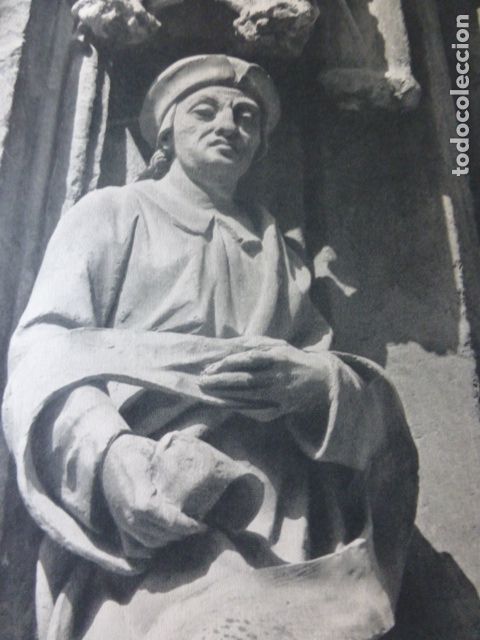 Coleccionismo: SEVILLA CATEDRAL DETALLE ANTIGUA LAMINA HUECOGRABADO A&Ntilde;OS 40