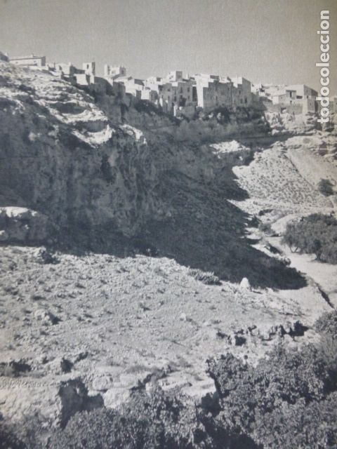 Sammelleidenschaft Papier: SORBAS ALMERIA VISTA ANTIGUA LAMINA HUECOGRABADO A&Ntilde;OS 40