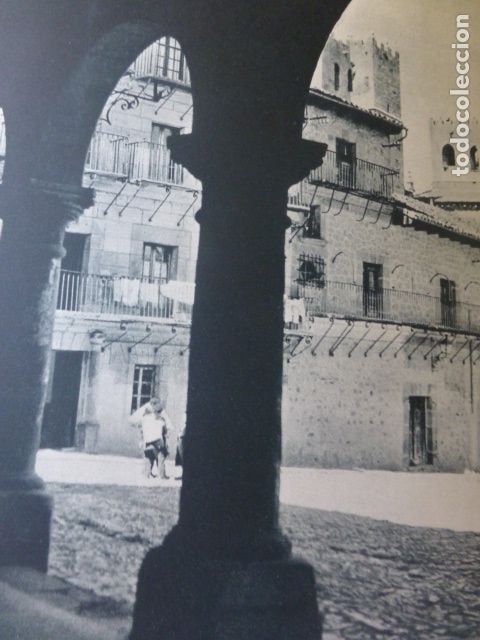 Collecting paper: SIG&Uuml;ENZA GUADALAJARA ASPECTO URBANO ANTIGUA LAMINA HUECOGRABADO A&Ntilde;OS 40