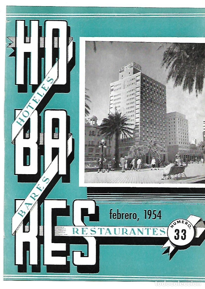 Coleccionismo: A&Ntilde;O 1954 RECORTE PRENSA PUBLICIDAD HOTEL VICTORIA PLAZA