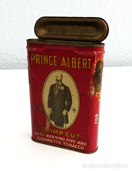 Coleccionismo: Caja de lata para tabaco Prince Albert - Foto 1