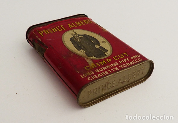 Coleccionismo: Caja de lata para tabaco Prince Albert - Foto 3