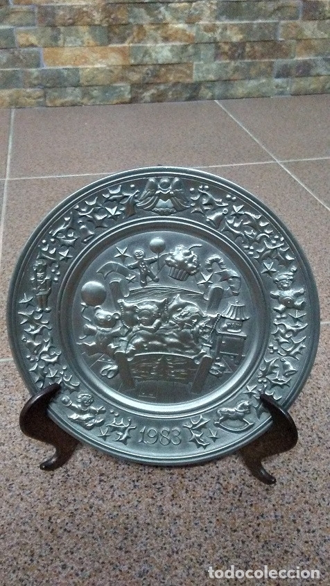 Coleccionismo: PLATITO CONMEMORATIVO V&Iacute;SPERA NAVIDAD - Foto 1